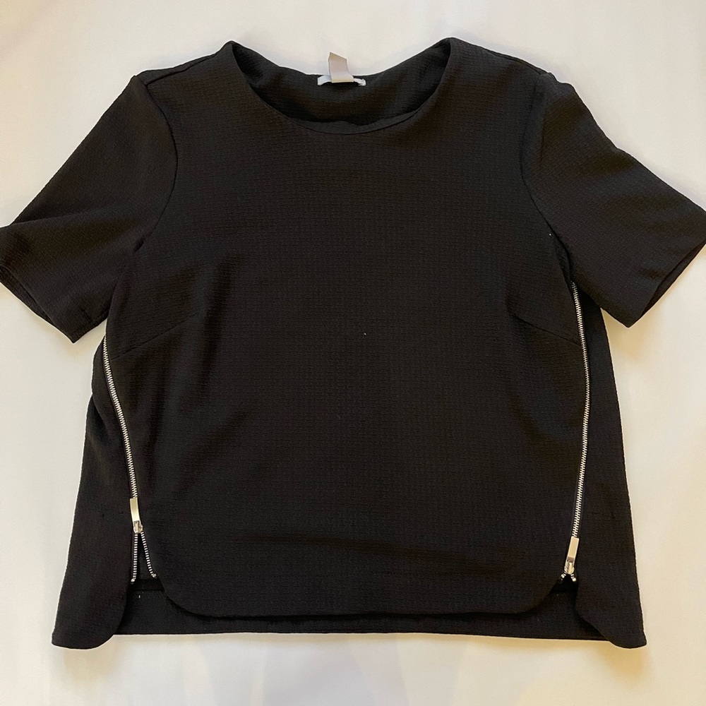 H&M Top with Side Zippers